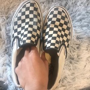 Checkered Vans